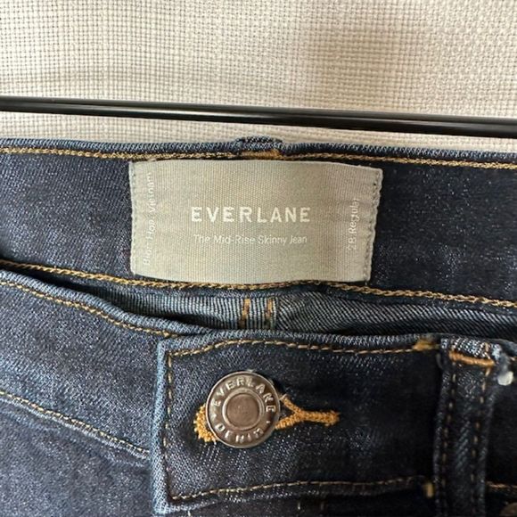 Everlane‎ The Mid Rise Skinny Jeans - Picture 3 of 3